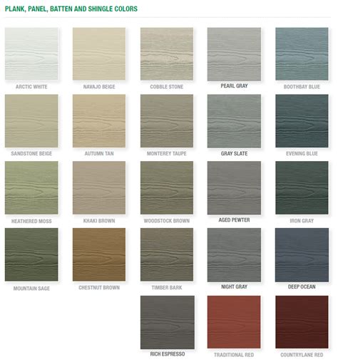 Hardie Plank Siding Custom Colors