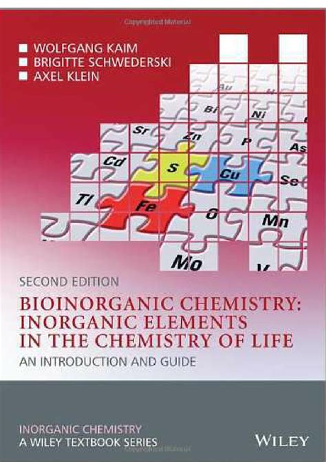 (PDF) Bioinorganic Chemistry: Inorganic Elements in the Chemistry of Life