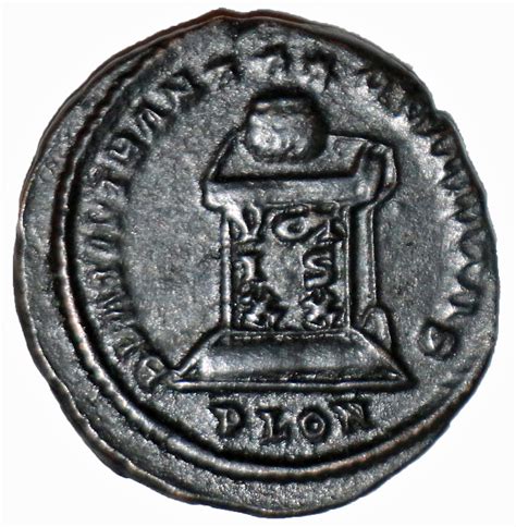 Follis - Constantinus II (BEATA TRANQVILLITAS; Londinium) - Roman ...