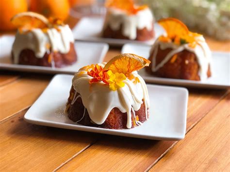 Cara Cara Orange Mini Bundt Cakes - Adriana's Best Recipes