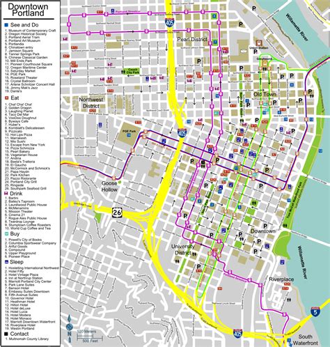 Portland Maps - Free Printable Maps