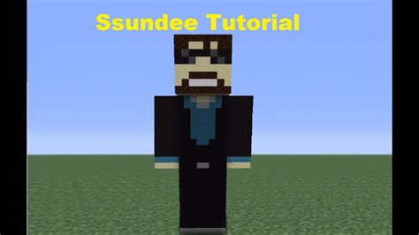 Minecraft 360: How To Build A Ssundee Statue - YouTube