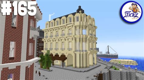 Minecraft - Large Victorian Corner Store - EP 165 (1.15.2) - Stickz ...