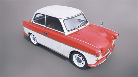 Trabant p50 3D model - TurboSquid 1556046