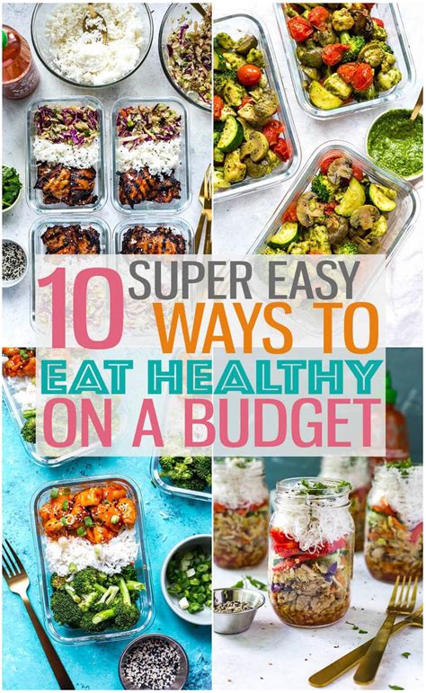 10 Tips for Eating Healthy on a Budget + Cheap Dinner Ideas - The Girl ...