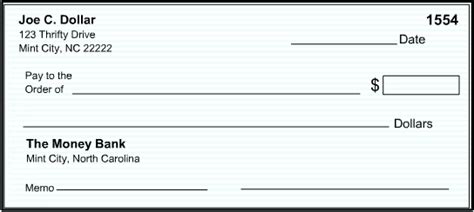 Can I Print A Blank Check - Free Printable Templates