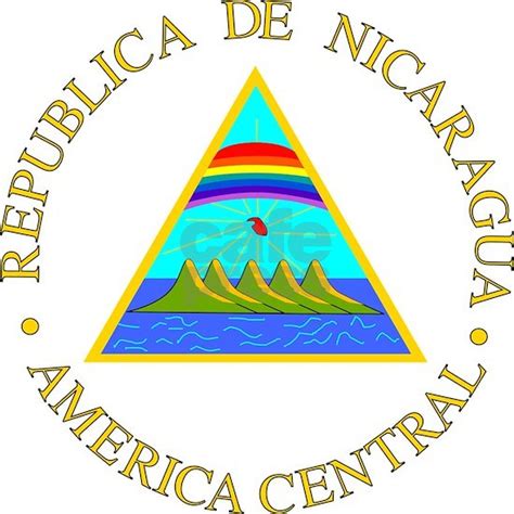 Nicaragua Coat of Arms Yard Sign by countryapparel - CafePress