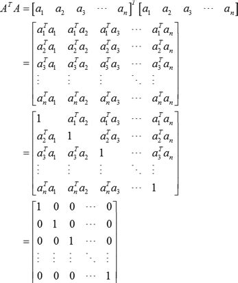 orthogonal matrix – Liberal Dictionary