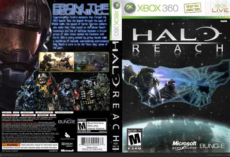 Viewing full size Halo: Reach box cover