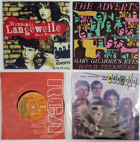 Lot 1044 - THE ADVERTS - 7" PACK