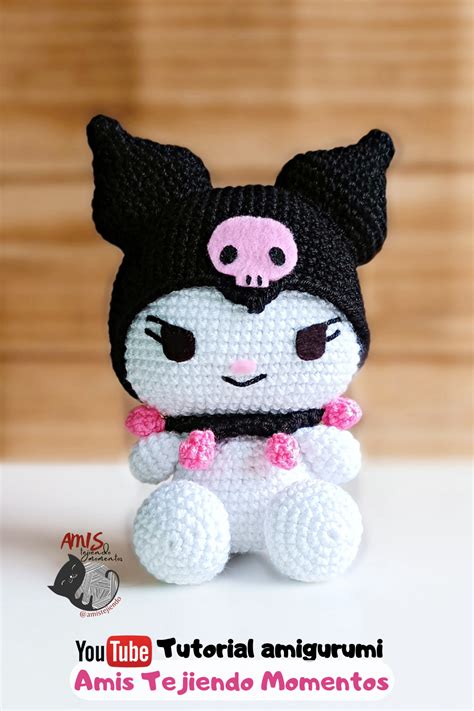 Kuromi Amigurumi Pattern - Free Tutorial | Hello kitty crochet, Crochet ...