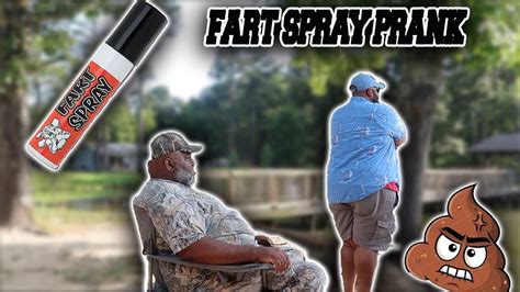 FART SPRAY PRANK ON DAD| - YouTube