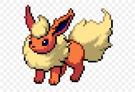 Flareon Pokemon App Flareon Pokemon Pokemon Sprites Pixel Art | The ...