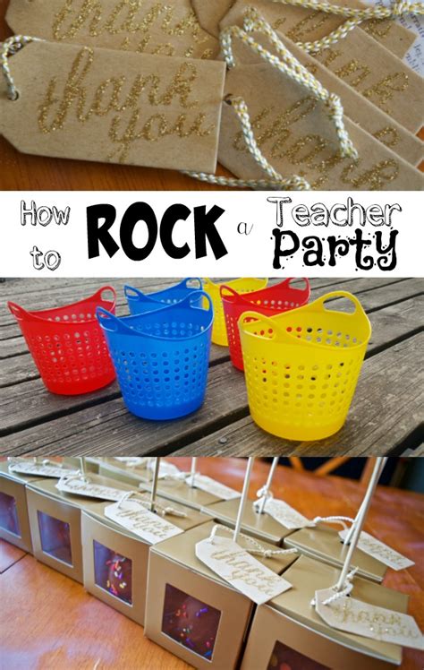 5 Tips to ROCK a Teacher Appreciation Party at School