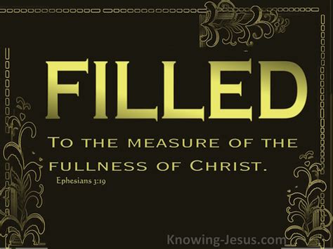 All The Fullness Of God