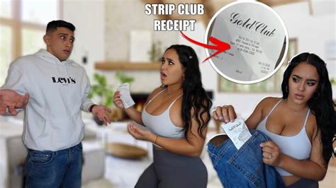 STRIP CLUB RECEIPT PRANK ON GIRLFRIEND! (GONE EXTREMLY BAD) - YouTube