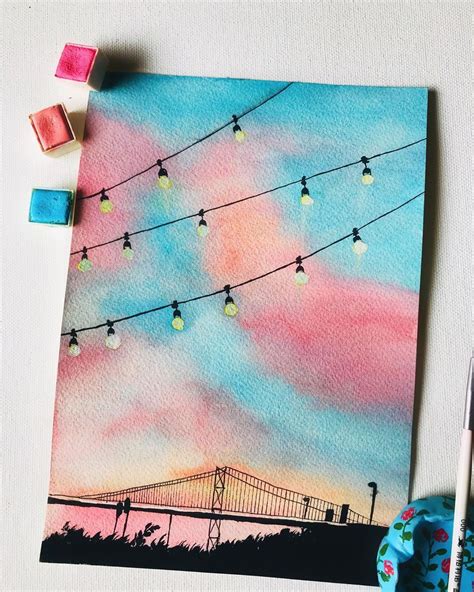 √ Beginner Watercolor Painting Ideas