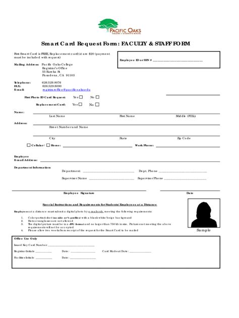 2024 Smart Card Application Forms - Fillable, Printable PDF & Forms ...