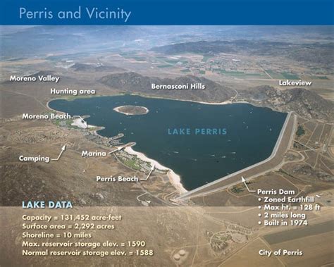 Lake Perris Camping Map - Map Worksheets