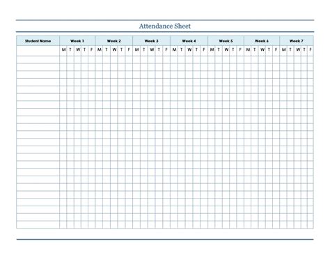 40+ FREE Attendance Tracker Templates [Employee, Student, Meeting]