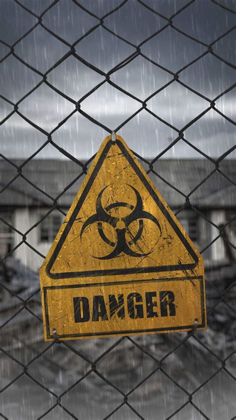 Danger Sign Biohazard - IPhone Wallpapers : iPhone Wallpapers