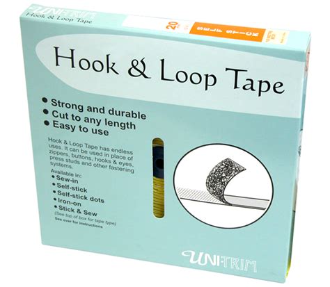 HOOK & LOOP TAPE - SEW IN - WHITE - 25mm x 12m - Western Sewing ...