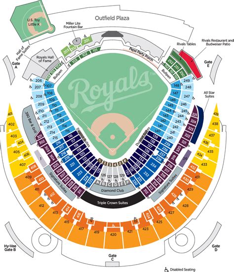 Royals Stadium Seating Chart Rows | Brokeasshome.com