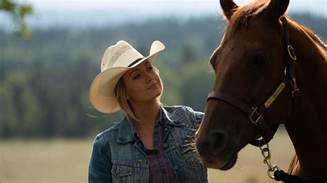 Amber Marshall lives in a real-life Heartland - Heartland