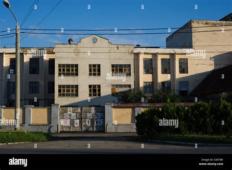 Building in Gherla, Romania Stock Photo - Alamy