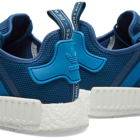 Adidas NMD_R1 Tech Steel, Unity Blue & White | END. (US)