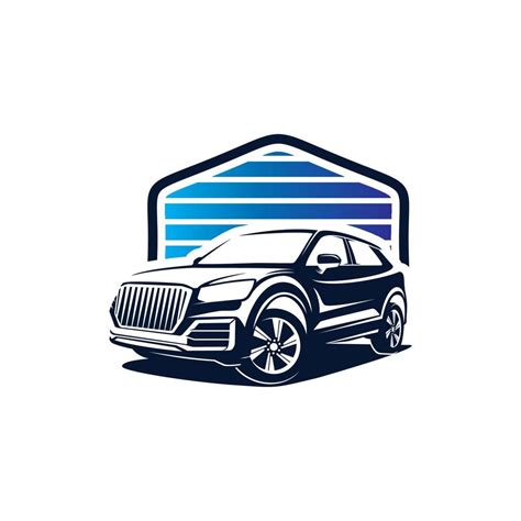 Clásico moderno suv coche logo diseño 20934217 Vector en Vecteezy