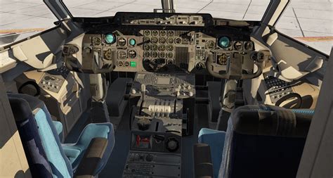 JustFlight Publishes New BAe 146 Cockpit Shots - Threshold