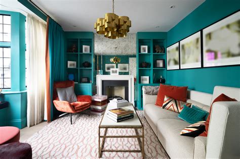 Turquoise Rustic Living Room Furniture | Baci Living Room