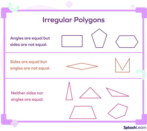 Irregular Polygons - Definition, Types, Formula