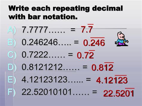 Decimal Bar Notation Anchor Chart