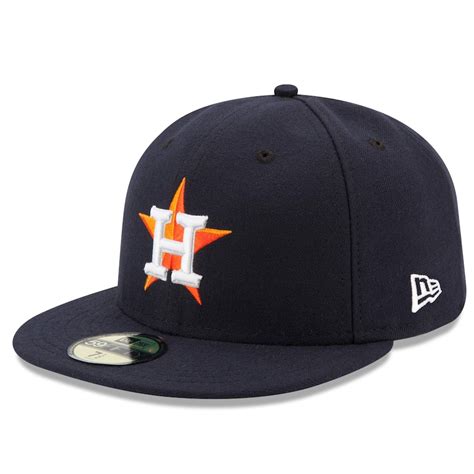 New Era Houston Astros Navy Home Authentic Collection On Field 59FIFTY ...