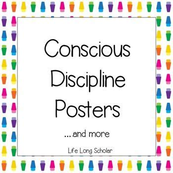 Classroom Management Posters and More | Conscious discipline, Classroom ...