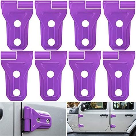 Amazon.com: Door Hinge Cover Trim Exterior Accessories for 2018-2021 ...