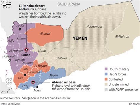 These maps show where Yemen's conflict could be heading - Business Insider