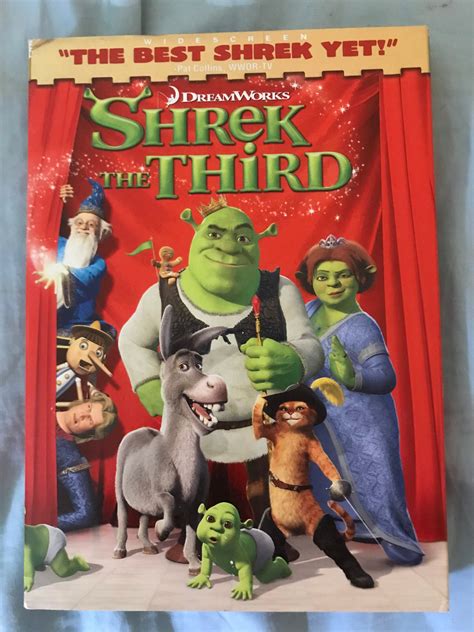 Shrek The Third Dvd Cover