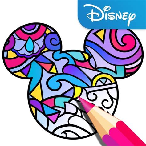 Disney Releases New Adult Coloring Book App “Color by Disney” - Inside ...