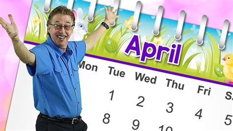 April | Calendar Song for Kids | Month of the Year Song | Jack Hartmann ...