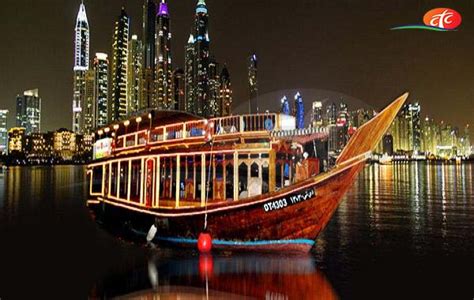 Dubai Marina Cruise - Dhow Cruise Tours