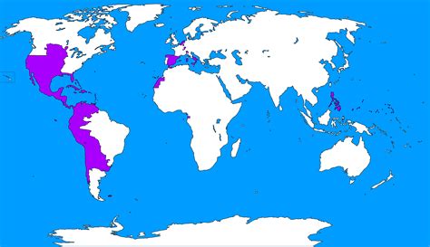 The Entire Spanish Empire [4500x2592] : r/MapPorn