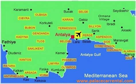 Rent A Car Turkey Belek, Lara, Kemer, Side, Alanya, Antalya Airport