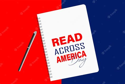 Premium Vector | Read across america day concept. template for ...