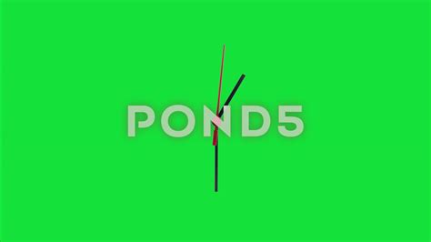 Clock green screen time lapse Stock Footage #AD ,#screen#green#Clock# ...