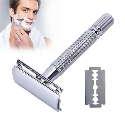 Double Edge Shaving Razor For Men Barber Straight Razor Men's ...