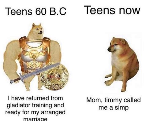 Swole Doge Vs Cheems Meme Template : Made A New Swole Doge Vs Smort ...