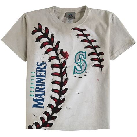 Youth Cream Seattle Mariners Hardball T-Shirt, Boy's, Size: YTH Medium ...